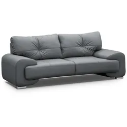 SOFA 3-SITZER Omega grau