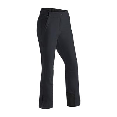 Skihose MAIER SPORTS "Steffi Slim", Damen, Gr. 23, Kurzgrößen, schwarz, 100% Polyester, Hosen Skihose, Damen Schneehose,atmungsaktiv, wind/wasserdicht, Slim Fit