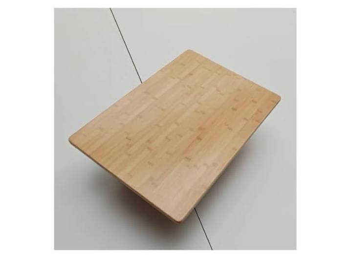 Einteilige Bambus-Tischplatte Für Das Homeoffice, Universell Einsetzbar Massiv Und Rechteckig, Standard-Tischplatte Mit Abgerundeten Ecken, Arbeitsplatte Für Höhenverstellbaren(80x60x2 cm)