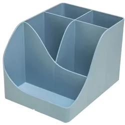 EXACOMPTA Stiftehalter »Pen Wave« blau, 11x16x12 cm