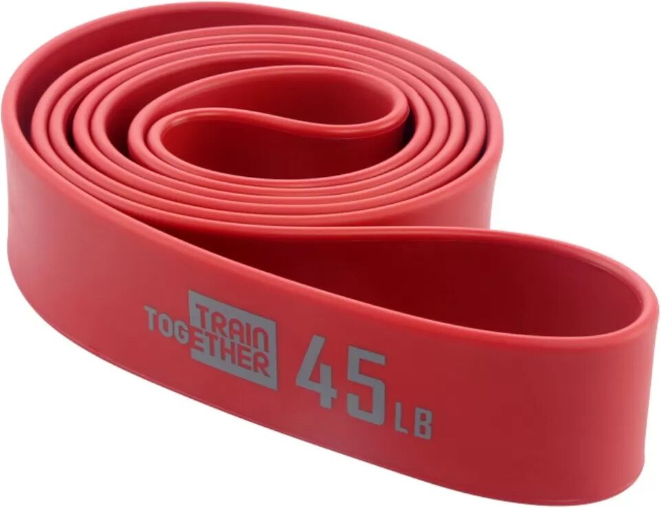 INF Bande de résistance en boucle 45 lb - Caoutchouc souple rouge pour développé couché, squats, assistance traction et