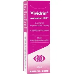 Vividrin Azelastin Mdo 0.5 mg/ml Augentropfen Lsg. 10 ML