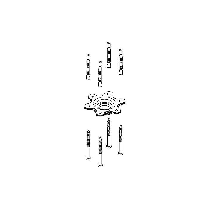 hansgrohe Befestigungssatz für Brausearm 95208000