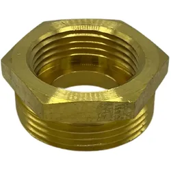 Reudzierstück AG 1" IG 3/4" Messing beidseitig flachdichtend Solarzubehör Solar