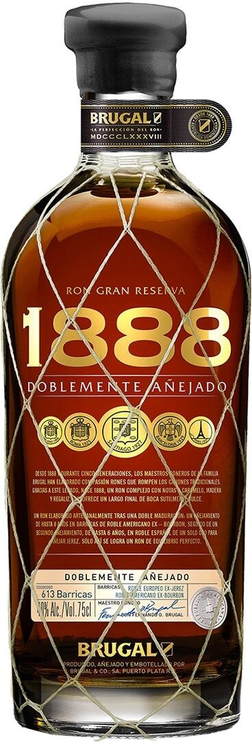 Brugal Ron dominicano 1888.