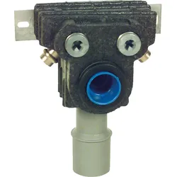 Sanibox 3 auf Grundplatte Uponor unipipe 16x1/2''