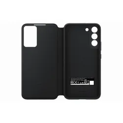 Samsung Clear View Cover (Samsung Galaxy S22+), Smartphone Hülle, Schwarz