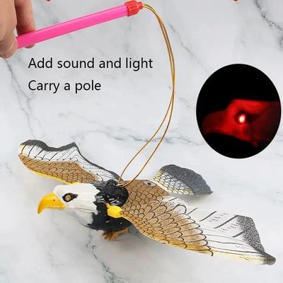 Uplift Treasures Electric Flying Bird Interactive Cat Toy eagle upgraded 2