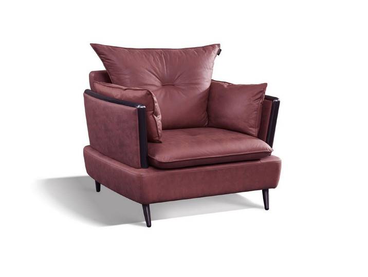 Xlmoebel Sessel Klassischer Polstersofa im Fernseh Design aus Textilstoff (1-St., Sessel), Made in Europa