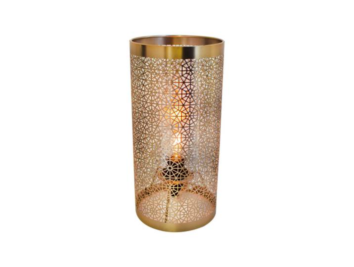 By Rydéns Tischleuchte Hermine, Messingfarben, Metall, 14x28 cm, Lampen & Leuchten, Innenbeleuchtung, Tischlampen, Tischlampen
