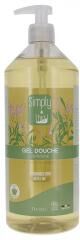 Simply Bio Gel Douche Verveine Biologique 1 Litre - Flacon-Pompe 1 L