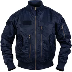 Mil-Tec US Tactical Flieger, Textiljacke - Dunkelblau - M