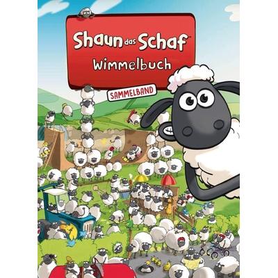 Shaun das Schaf Wimmelbuch - Der große Sammelband - Bilderbuch ab 3 Jahre, Gebundene Ausgabe von , Adrian & wimmelbuchverlag, 978-3-947188-23-9