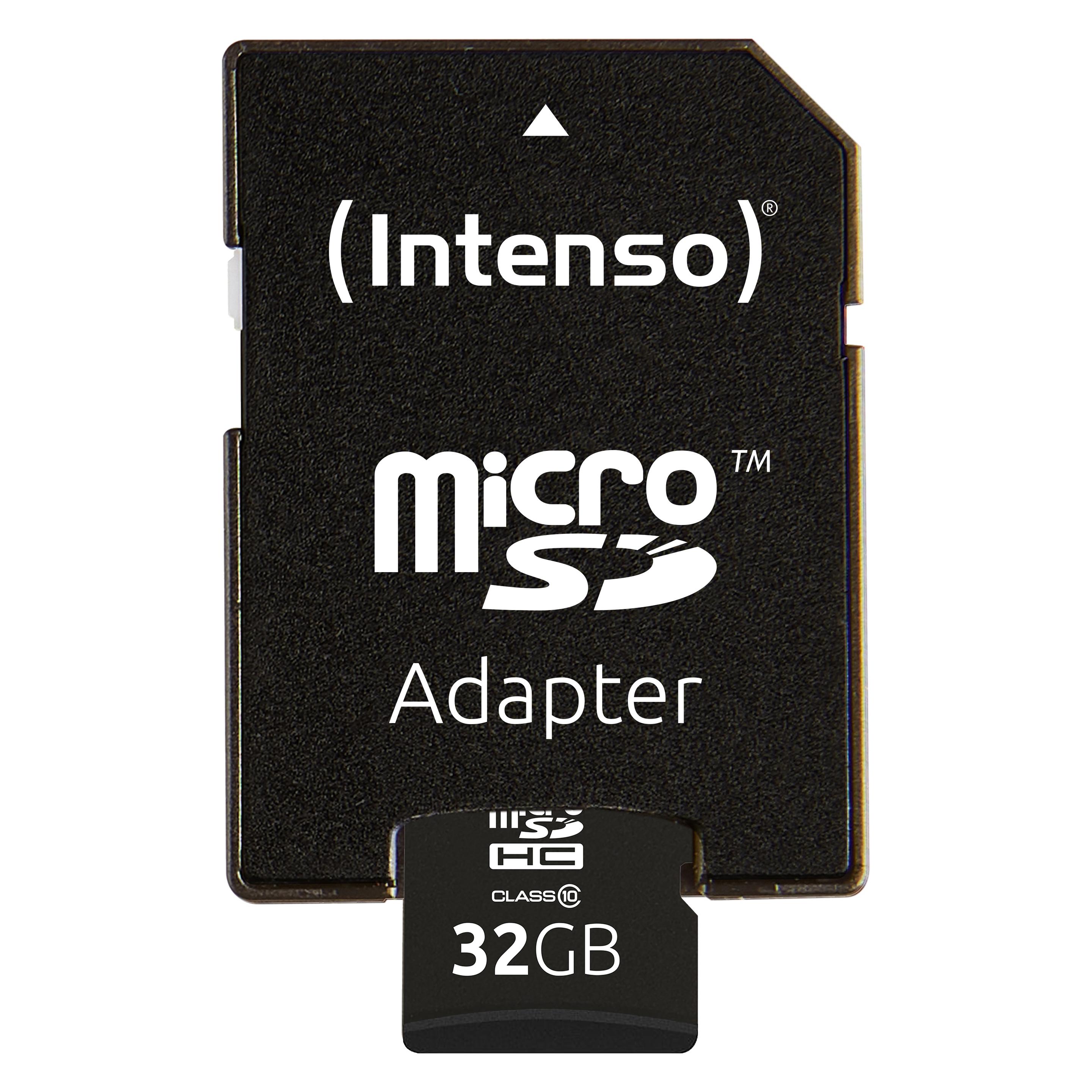 Intenso microSD Class 10 (32 GB, microSDHC, U1) (3413480)