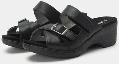 Women's Sierra Wedge Sandal by Alegria in Black (Size 36 M)