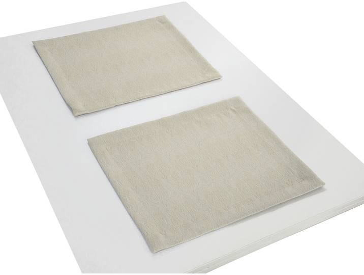 Platzset ADAM Little Parrot Gr. 1, beige (natur), B:30cm L:40cm, Obermaterial: 100% Baumwolle, Platzsets, Platzset