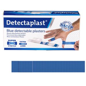 Detectaplast Pflaster Elastic Finger, 100 Strips, detektierbar, elastisch, sensitiv, 18 x 3cm