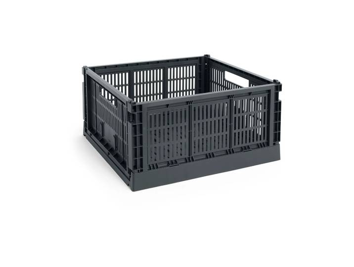 HAY Colour Crate L Square 42x42 cm Charcoal