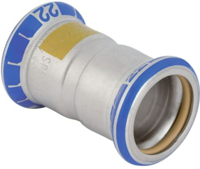 Geberit Manchon gaz Mapress d 28mm, pour gaz naturel et liquide, acier inoxydable (34104)