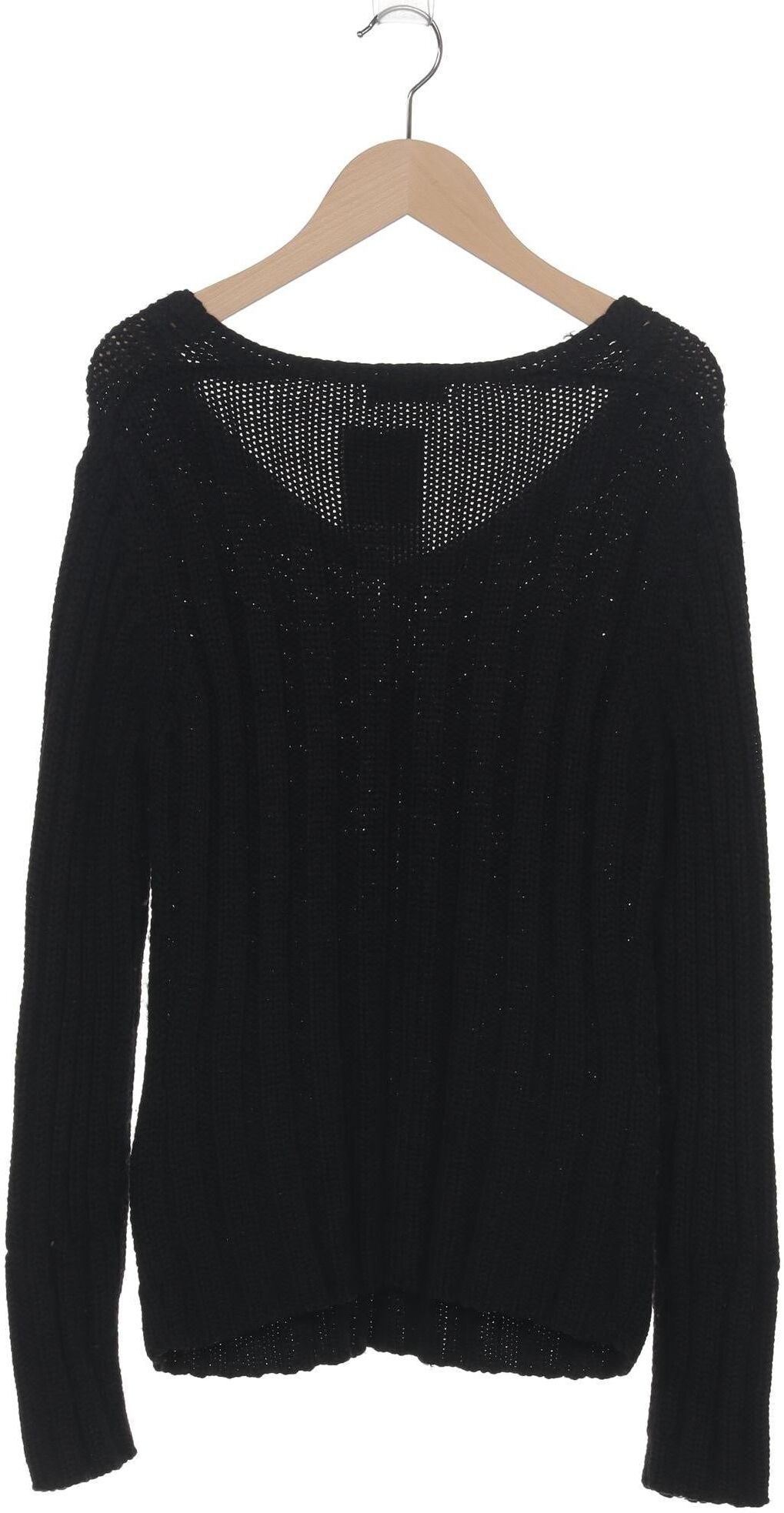 Joe Taft Damen Pullover, Schwarz, Gr. EU 36, Merino - Second Hand