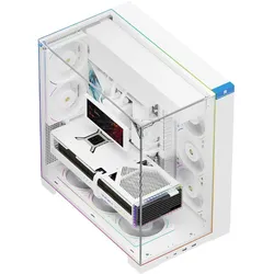 Thermalright Obudowa A70 biała ARGB (ATX, mATX, Mini-ITX), PC Gehäuse, Weiss