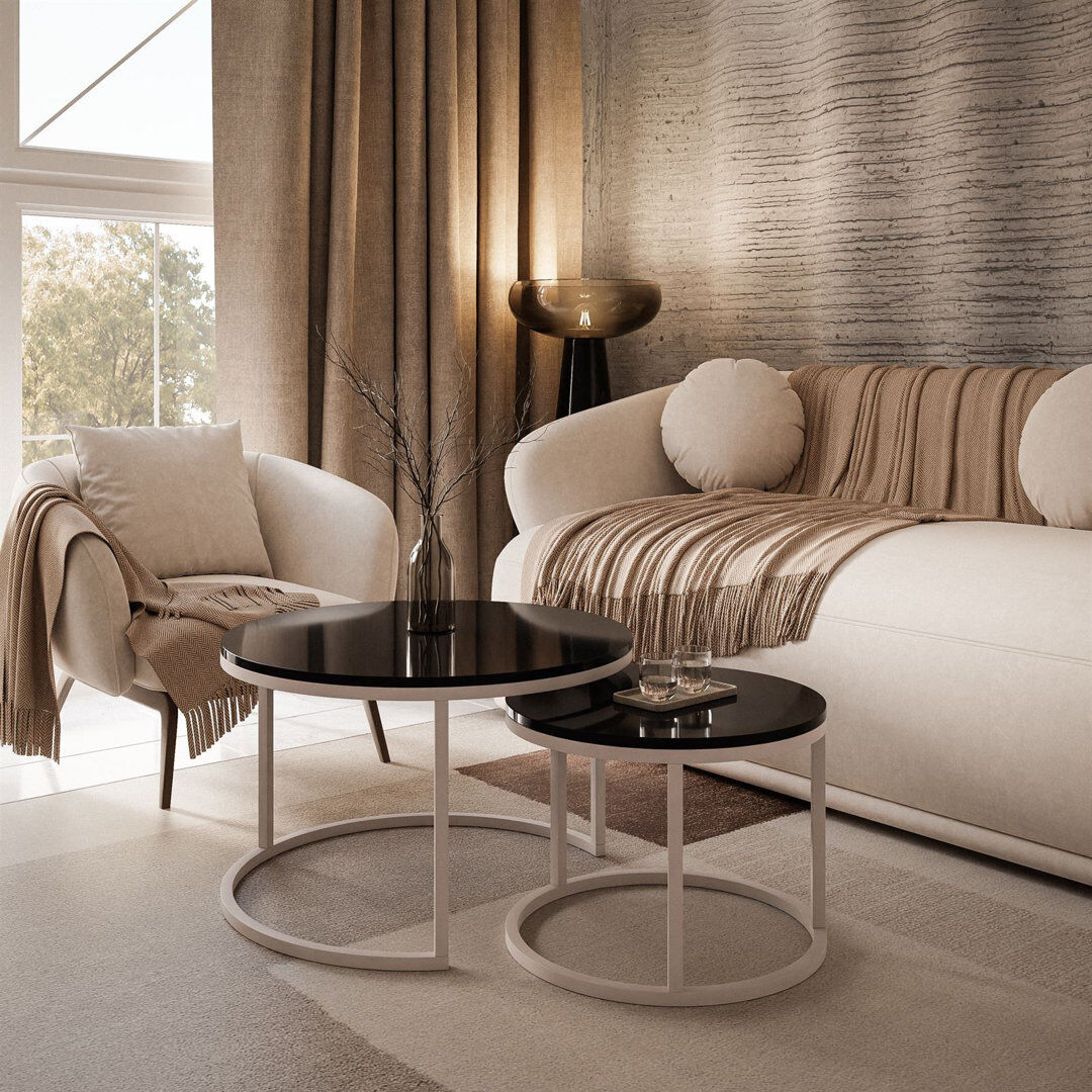 Ivy Bronx Adaliz Coffee Table Black