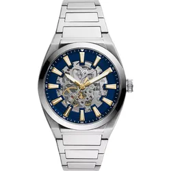 Fossil Automatik / 3 Zeiger Everett ME3220 - blau,silberfarben - 42mm