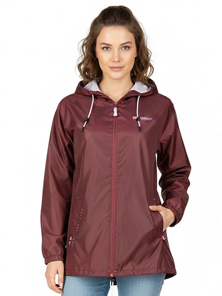 Geographical Norway Übergangsjacke "Boat" in Bordeaux - XXL