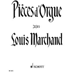 Pièces d/'orgue, Fachbücher von Louis Marchand