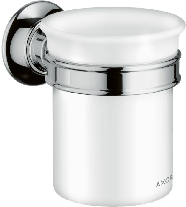 Hansgrohe Zahnbecher Axor Montreux 42134000 Keramik, Halter Metall, chrom