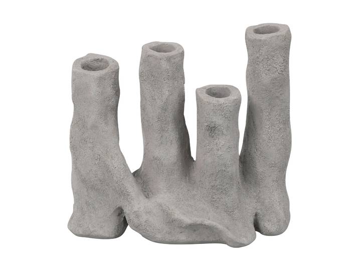 Mette Ditmer Bougeoir Art piece four Gris clair