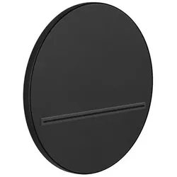 Gessi Origini Schwalleinlauf, für separaten Einhebelmischer, Wandmontage, 65295299, Farbe: Schwarz Matt