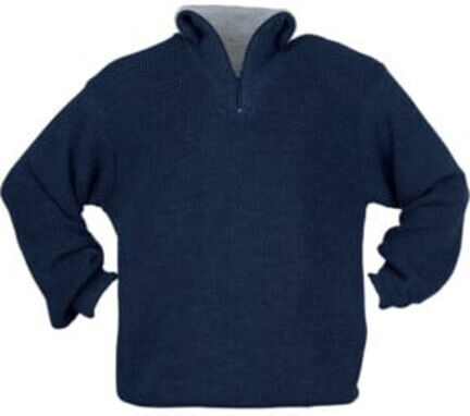 Pullover taille XL marine 100 % polyacrylique ; Scheibler (8364)