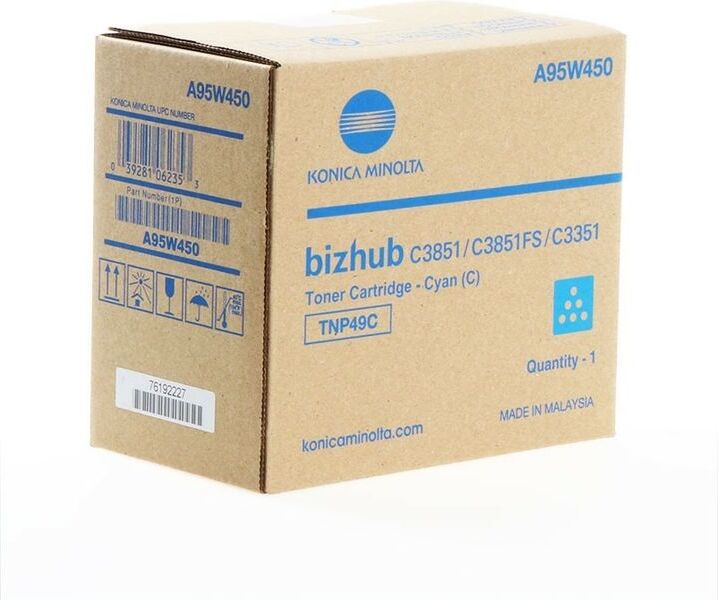 Konica Minolta A95W450 (TNP-49Y) - Cyan - Toner Cyan