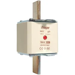 Hager NH-Sicherung NH3 gTr 400V 160kVA 231A M