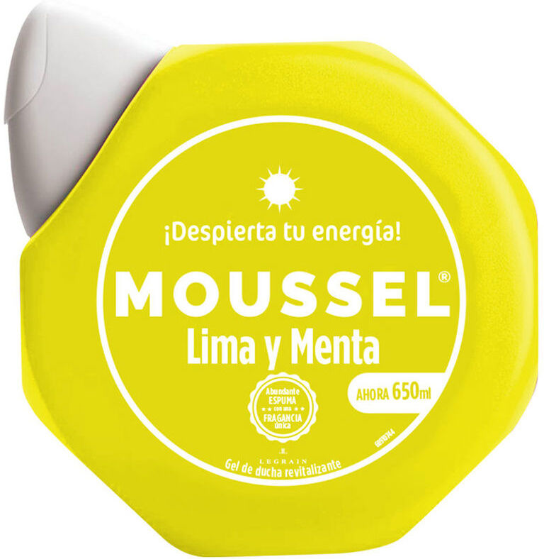 Gel douche revitalisant Moussel Citron Vert Et Menthe 650 ml