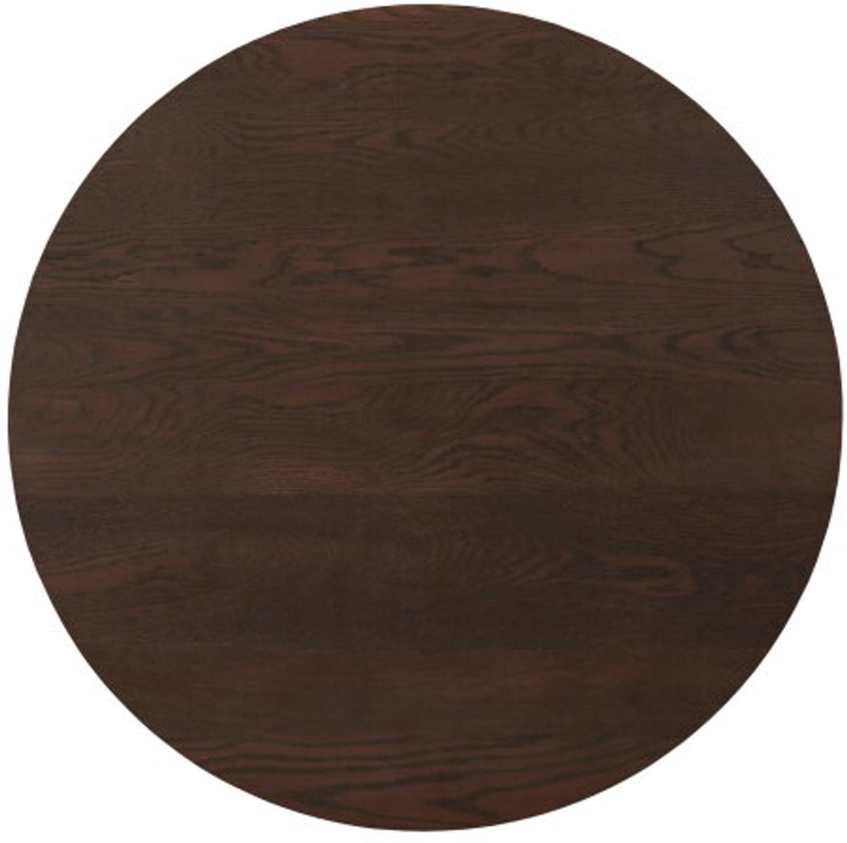 Eiken Tafelblad Ferris rond, Bruin, Diameter: 130 cm