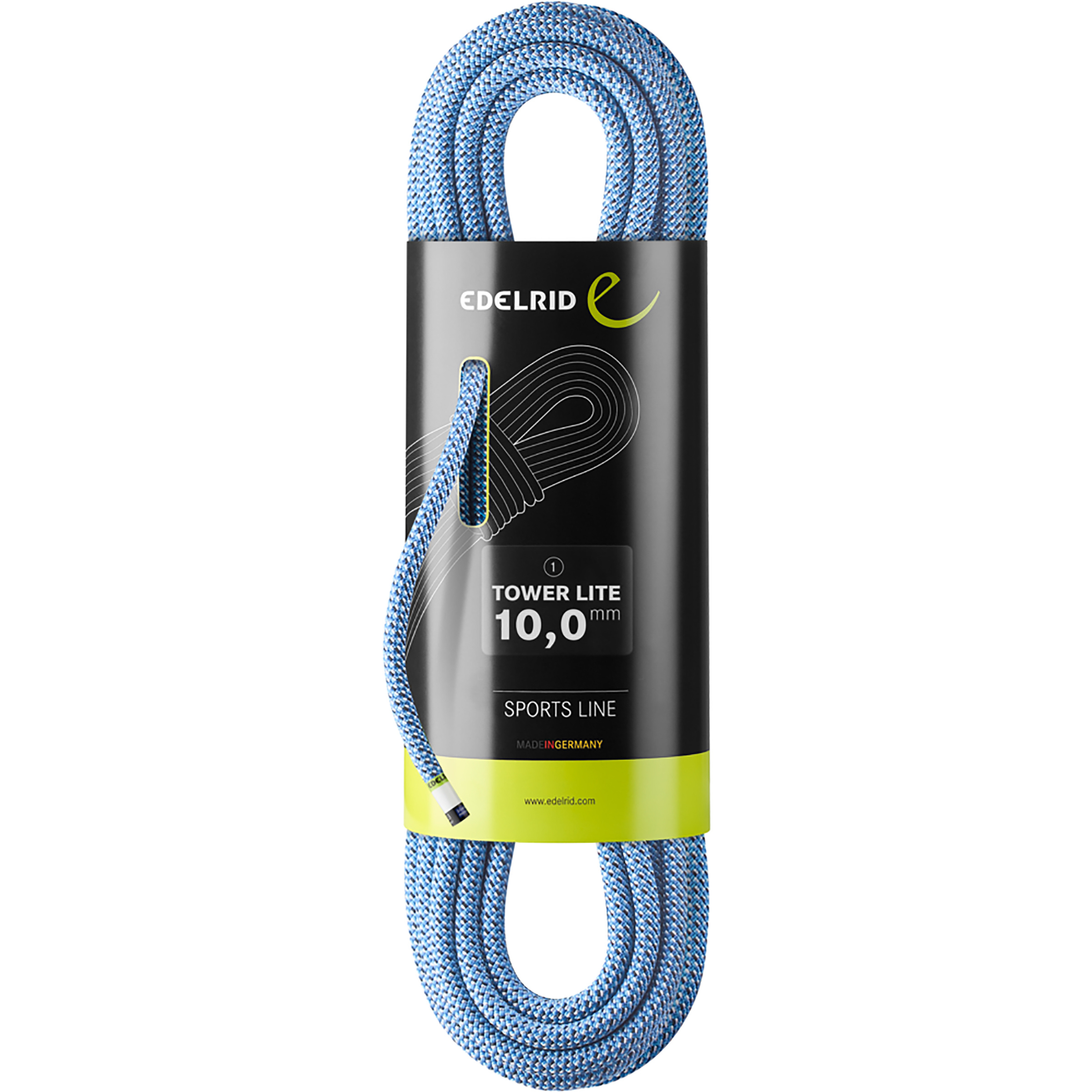 Edelrid Tower Lite 10.0 Kletterseil Kletterseile blau Größe 60M Sportklettern
