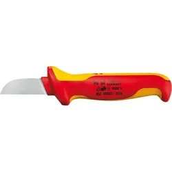 KNIPEX Kabelmesser 190mm isolierender Mehrkomponenten-Griff VDE 98 52
