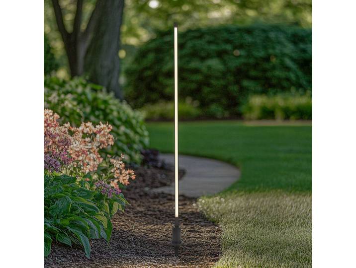 LED tuinpadverlichting - tuinlamp Neano, zwart, Aluminium, Modern, LED buitenlamp