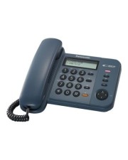 Panasonic KX-TS 580GC Telefon mit Schnur Rufnummernanzeige/Anklopffunktion (KX-TS580GC)