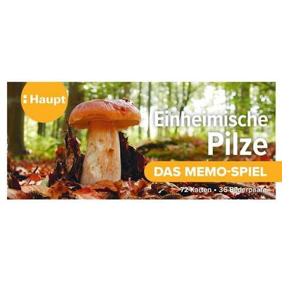 Einheimische Pilze – das Memo-Spiel