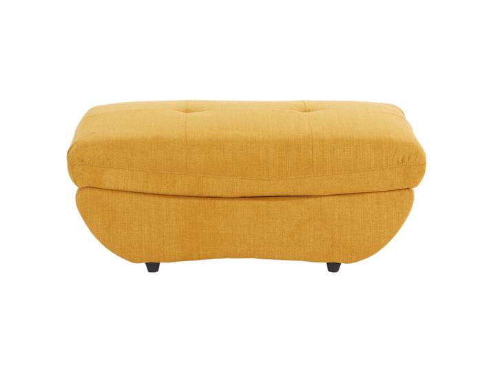 Mid.you Hocker, Currygelb, Kunststoff, 107x43x75 cm, Stoffauswahl, Stauraum, Wohnzimmer, Hocker, Sitzhocker