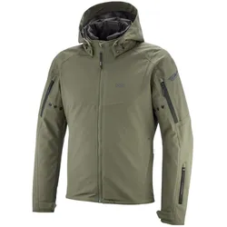 Ixon, Motorradjacke, Burning Motorradjacke Khaki XL (Herren, XL)