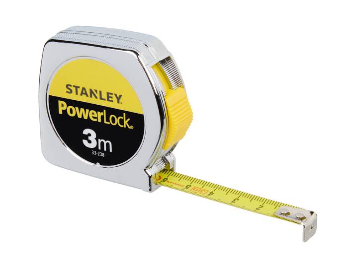 Stanley Rollmeter Powerlock 3 m