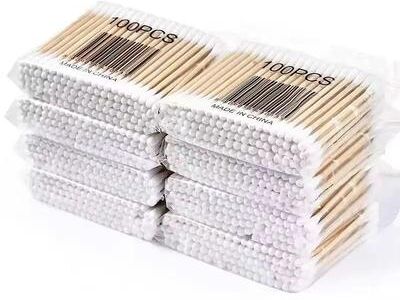 Inspired Finds 100pc Disposable Double Ended Cotton Swabs For Ear Cleaning And Makeup Removal 1bag