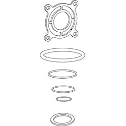 Grünbeck Dichtungssatz BOXER K/KD, R/RD, A/AD 101635e zu BOXER R, RD, A, AD