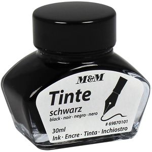 Böttcher-AG Tintenfass, schwarz, 30 ml