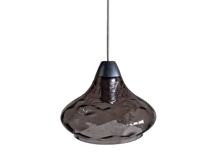 Suspension métal cloche aluminium D25cm