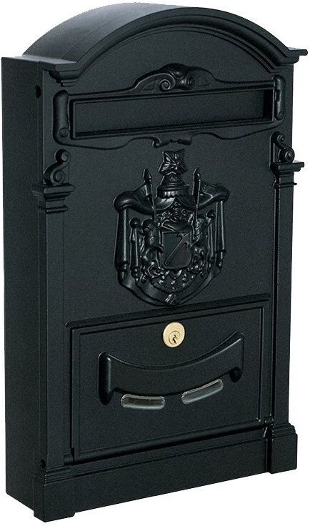 Cassetta posta Alubox 30RESVRNE RESIDENCE Nero
